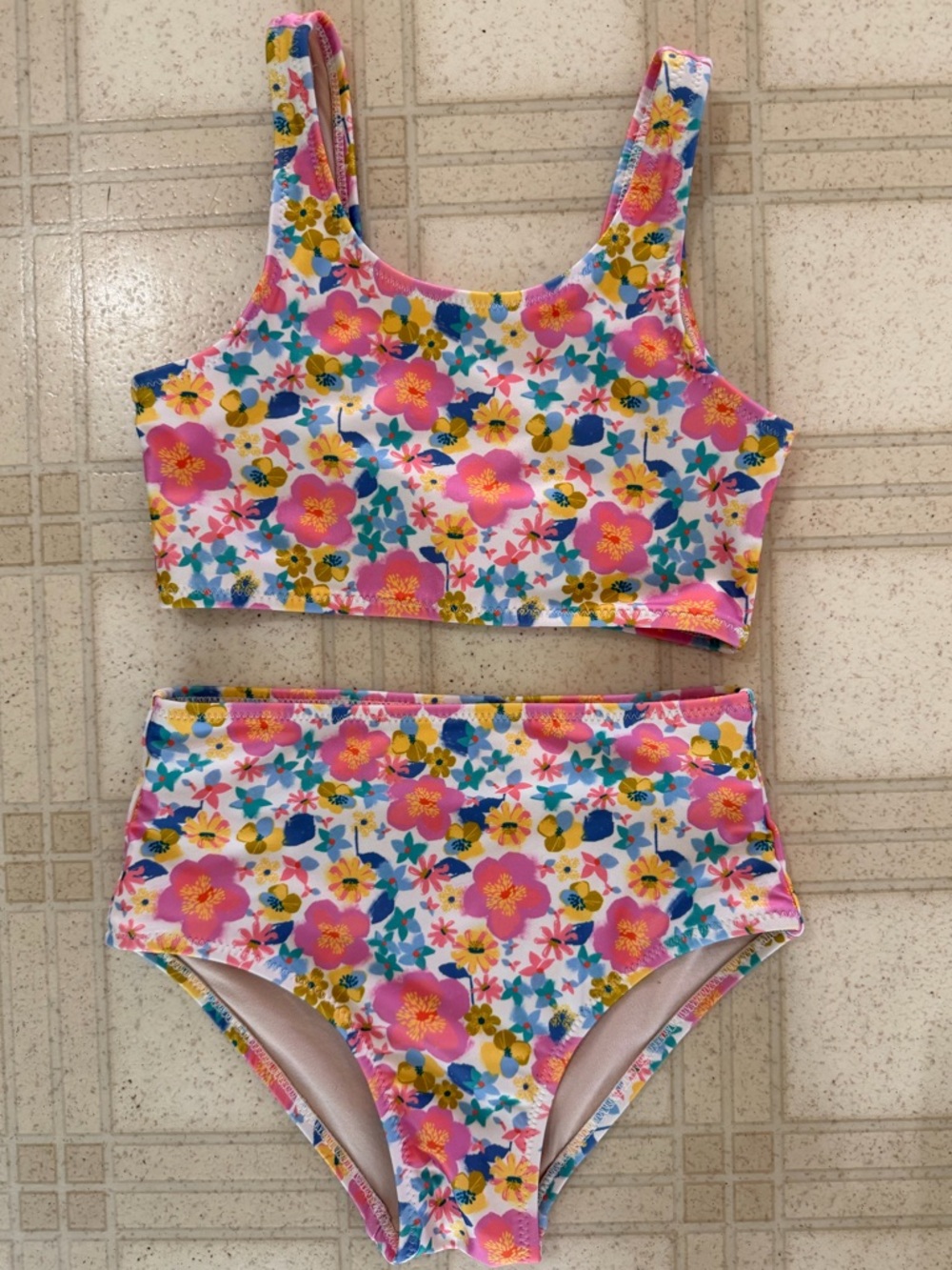 Tea Collection Two Piece Swimsuit Girls 8